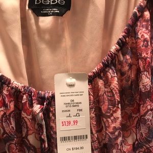 Never worn Bebe Dress